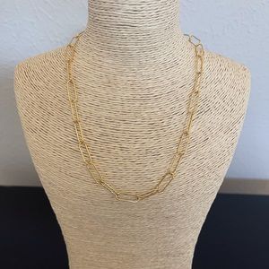 Kris Nations 18” Large Link Gold Chain Necklace